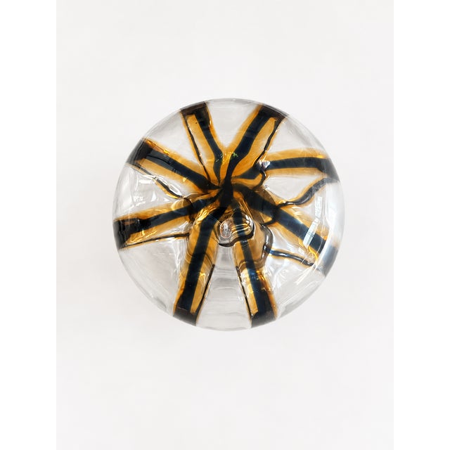 Mid-Century Modern Space Age Murano Glass Table Lamp attributed to Toni Zuccheri, 1970s For Sale - Image 9 of 14