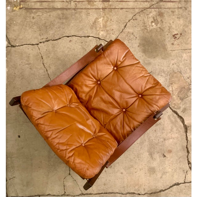 1960s 1960s Hunter Lounge Chair Attributed to Torbjørn Afdal for Bruksbo For Sale - Image 5 of 17