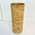 Wood 1970s Mid-Century Boho Chic Brutalist Arts & Crafts Cork Wrapped Cylinder Vase. For Sale - Image 7 of 11