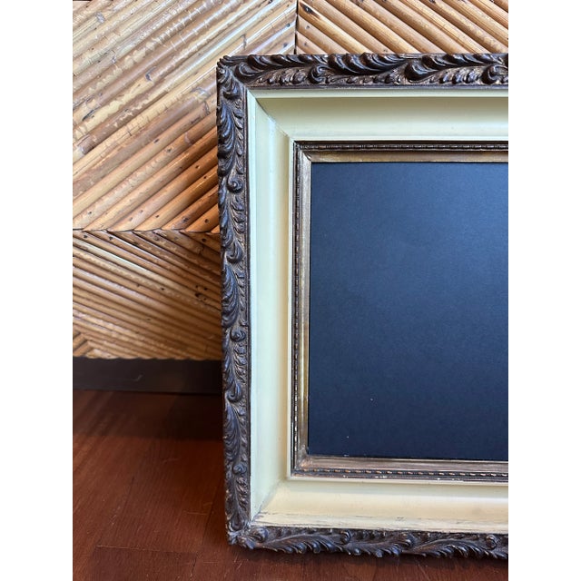 Vintage Neoclassic Carved Wood Wall Mirror - Made in England For Sale In Los Angeles - Image 6 of 12