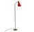 Brass Reading Lamp with Red Cone and Handle, 1950s, in Very Good conditions. Designed 1950 to 1959 European Plug (up to...