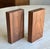 Mid-Century Modern Mid-Century Walnut Wood Book Ends For Sale - Image 3 of 6