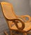 Late 19th century American Victorian Lincoln rocking chair, circa 1890, crafted in birch and tiger birch. The chair...