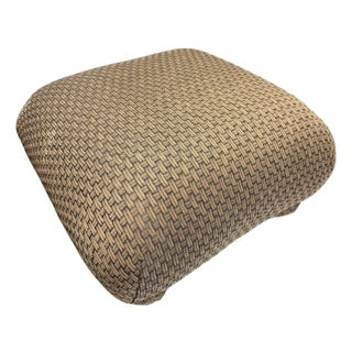 Vintage Donghia Custom Upholstered Club Chair & Matching Ottoman, Circa 1990’s For Sale