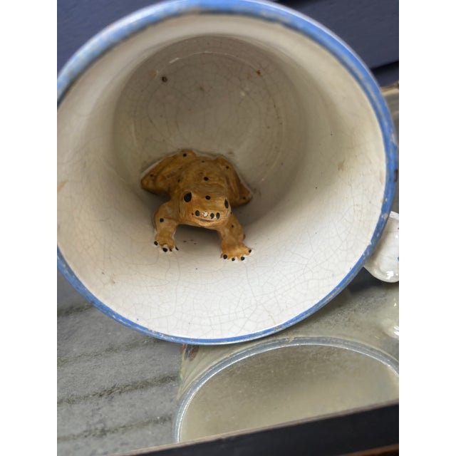 Staffordshire Mystery Mug With Frog, 19th Century For Sale In Philadelphia - Image 6 of 9