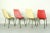 Mid-Century Modern Fiberglass Dining Chairs from KVZ Semily, 1950s, Set of 4 For Sale - Image 3 of 9