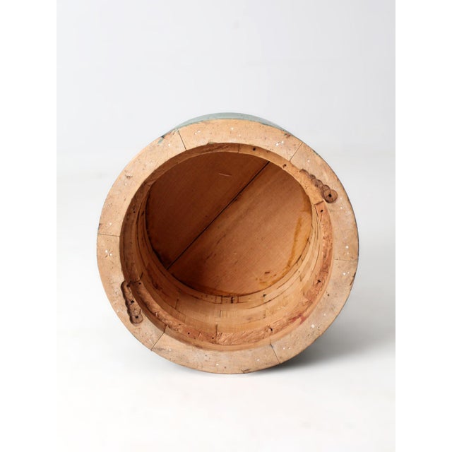 Antique Painted Circus Elephant Stand For Sale - Image 17 of 17