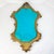 Midcentury Italian Rococo Style Mirror 25.75” X 11.25” For Sale - Image 9 of 12