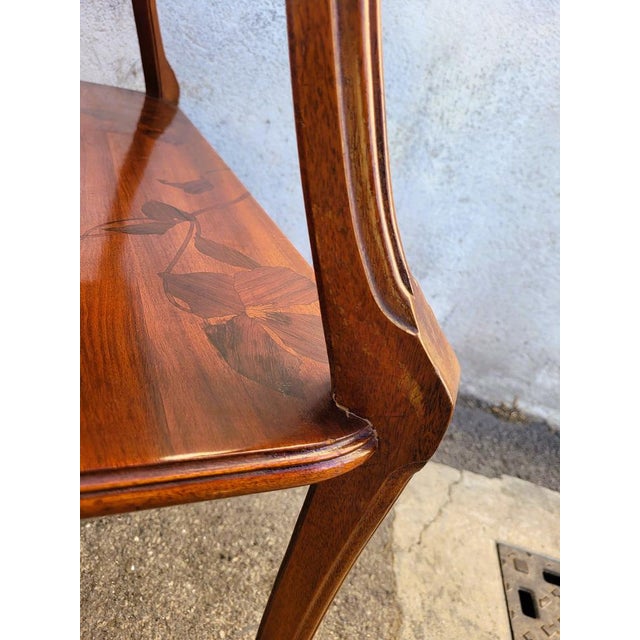 Brown Late 19th Early 20th Century Art Nouveau Tea Table by Louis Majorelle For Sale - Image 8 of 17