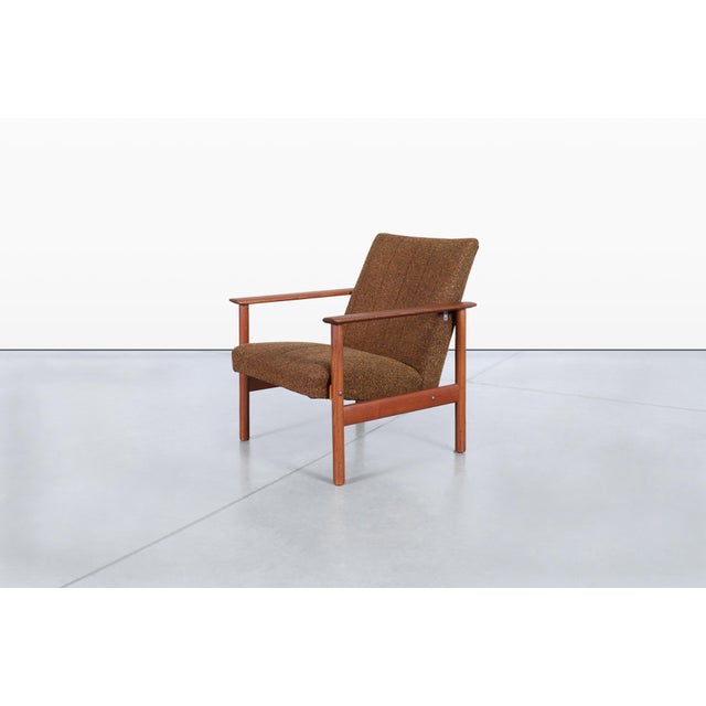 1960s Danish Modern Teak Lounge Chairs - Set of 2 For Sale In Los Angeles - Image 6 of 12