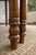 Turned Walnut Demilune Consoles 19th Century, 1890s, Set of 2 For Sale - Image 6 of 8