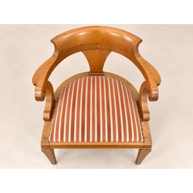 Empire Oak Gondola Back Armchairs, 1950s, Set of 12 For Sale - Image 6 of 7