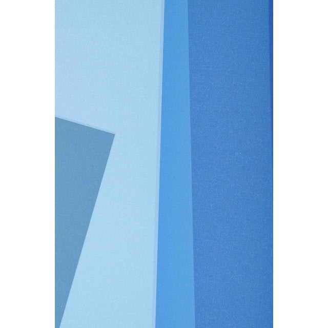 Bamse Kragh-Jacobsen, Colorful Geometric Abstract Work, Serigraph on Paper For Sale - Image 4 of 6