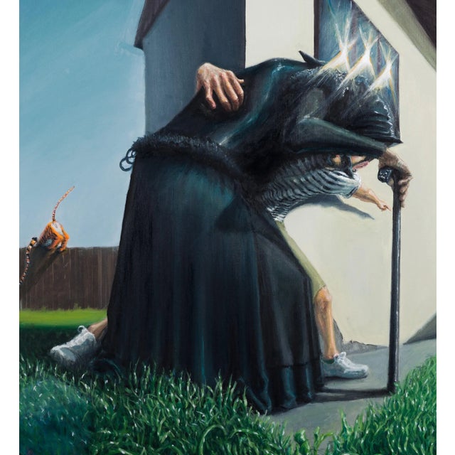 The Old Black Woman by Mihai Florea For Sale - Image 6 of 6