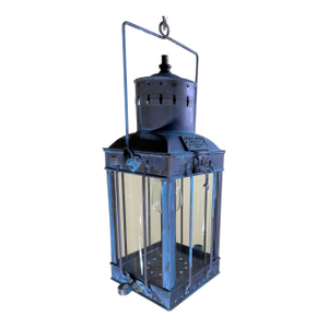 Funky Vintage 1939 Style British Solid Brass Cargo Ship Hanging Lantern