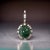 Garnet Tsavorite & Diamond Earrings 14k WG 22.44 TCW Certified For Sale In New York - Image 6 of 13