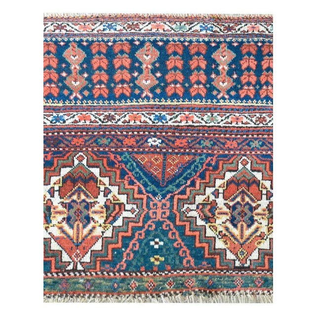 Early 20th Century Malayer Bag Face Rug For Sale - Image 9 of 13