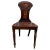 Regency Mahogany Hall Chair with Armorial Crest For Sale - Image 13 of 13