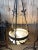 Gold Antique Bronze & Cut Glass Chandelier For Sale - Image 8 of 9