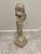 Mid-Century Modern Superb Giacometti-Style 1953 Plaster Portrait Bust Signed A. Schor For Sale - Image 3 of 9