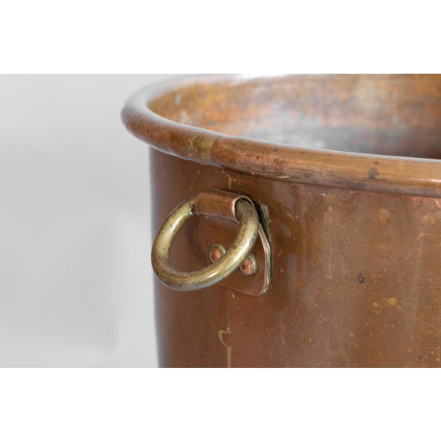 Large Copper Cauldron, 1900 For Sale - Image 3 of 7
