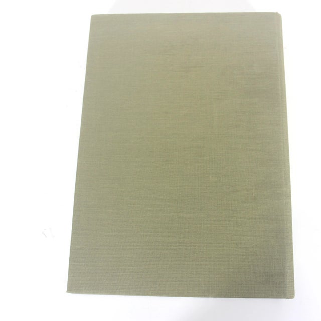1960s 1968 the History of World Sculpture by Germain Bazin Hard Cover Coffee Table Book With Taupe Linen Cover For Sale - Image 5 of 12