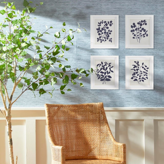 Kenneth Ludwig Chicago Leafy Vine Prints, Set Of 4 For Sale - Image 4 of 4