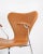 Series Seven Chair Model 3207 of Cognac Leather attributed to Arne Jacobsen from Fritz Hansen, 2000s For Sale - Image 3 of 10