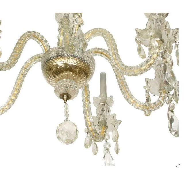 Winston Crystal Chandelier, circa 1940s For Sale - Image 4 of 5
