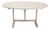 Vintage French Painted Oval Wine Table For Sale