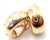 Tiffany and Co. Mid 20th Century Tiffany & Co. Etoile Diamond Yellow Gold and Platinum Hoop Earrings, Pair For Sale - Image 4 of 11