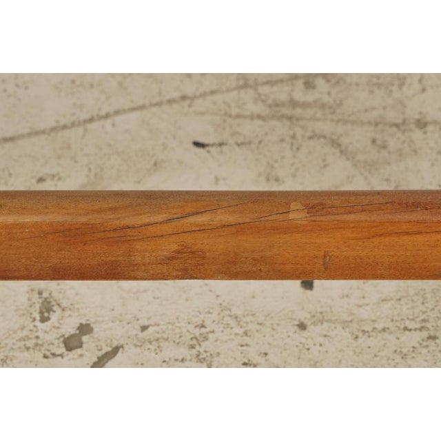 Wood Vintage Tradition Drop Leaf End Table With Turned Legs For Sale - Image 7 of 10