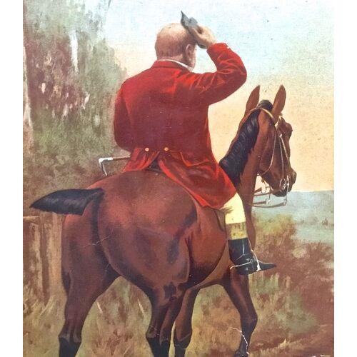 Antique Three-Panel Hunt Scene For Sale In Atlanta - Image 6 of 9