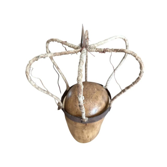 Linen Late 19th Century Madonna Crown For Sale - Image 8 of 8