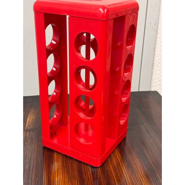 Copco Retro Red Swivel Spice Rack, Vintage For Sale - Image 11 of 12