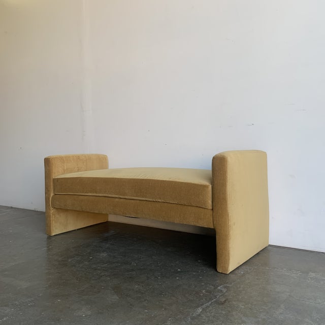 Cream Post Modern Bench For Sale - Image 8 of 15
