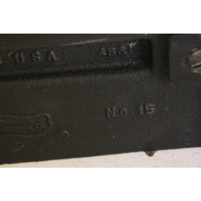 1960's Modernist Pilgrim Brass Fireplace Tools - Set of 5 For Sale - Image 11 of 12