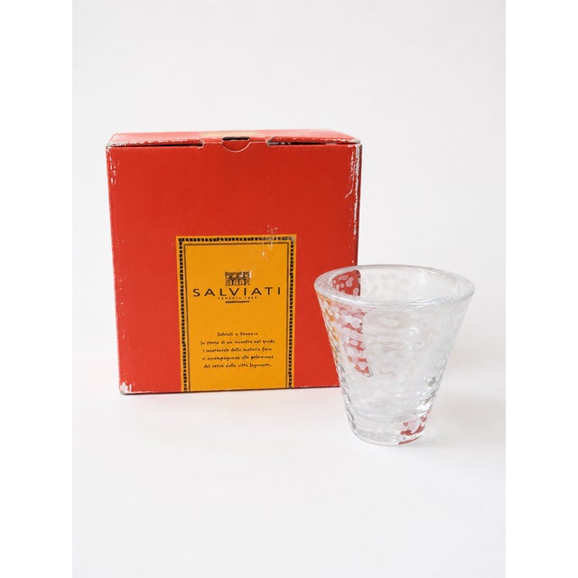 Vintage Murano Glass Reversible Candleholder by Salviati, 1990s For Sale - Image 10 of 10