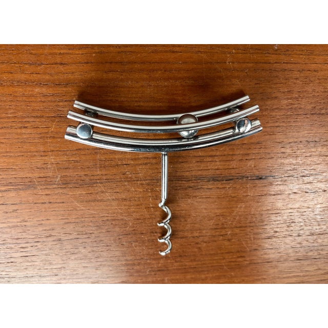 Metal Postmodern Danish Metal Bottle Opener and Corkscrew by Bent Falk for Menu, 1980s, Set of 2 For Sale - Image 7 of 18