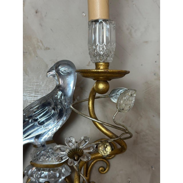 1950s Vintage Wall Lights from Maison Baguès, 1950, Set of 2 For Sale - Image 5 of 13