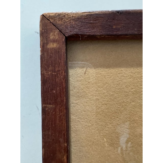 Robert Henry Nude Figural Study 1963 Ink Wash Drawing Framed For Sale - Image 4 of 5