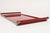 Metal American Art Deco Chrome, Glass, Red Laminate and Painted Wood Tray For Sale - Image 7 of 18