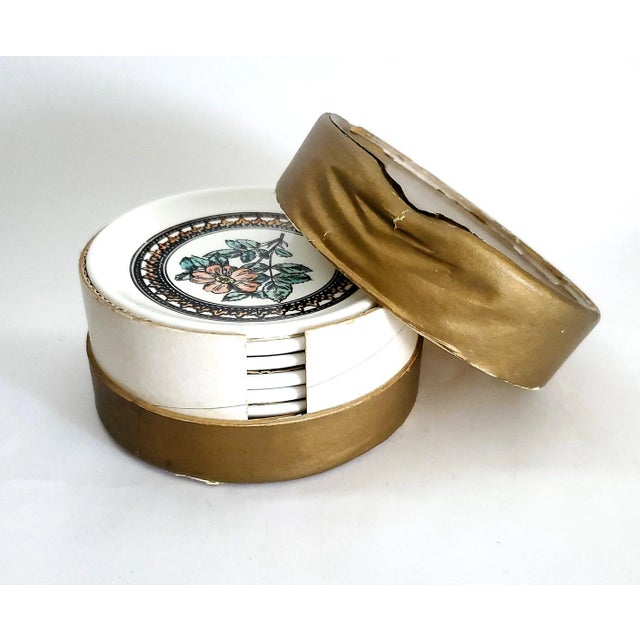 Coasters Fornasetti Style Flowers For Sale - Image 12 of 12