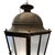 A striking 19th century French lantern crafted from iron and glass, featuring a generous scale and timeless architectural...