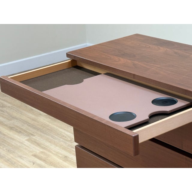 Wood Danish Chest of Drawers in Walnut from Skovby, 1970s For Sale - Image 7 of 18