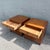 Mid 20th Century Taiwanese Walnut Cubic Side Tables/Nighstands by Ricardo Lynn - A Pair For Sale - Image 5 of 12