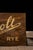 Mid 20th Century Vintage Overholt Rye Aluminum Litho Advertising Sign For Sale - Image 5 of 6