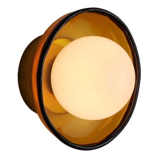 Glass Wall Lamp by Naama Hofman For Sale