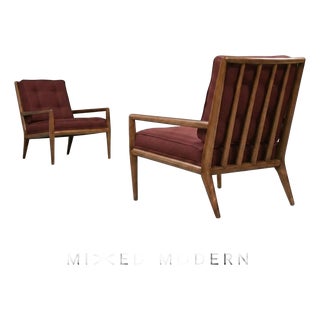 1950s Robsjohn Gibbings for Widdicomb Lounge Chairs - A Pair For Sale