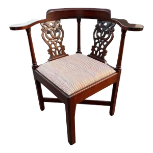 Mid 20th Century Chippendale Corner Chair
